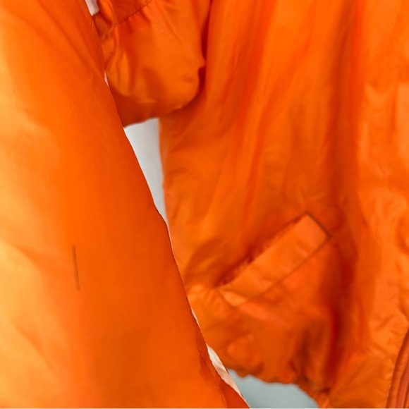 Vintage Tennessee Vols Reversible Puffer XL 18 Kids Jacket NCAA 90s RARE - Picture 2 of 12